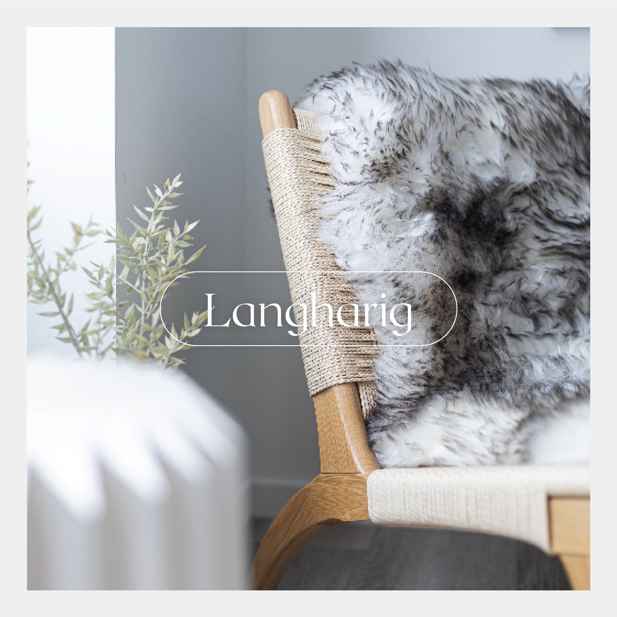 Langhaar-Lammfell