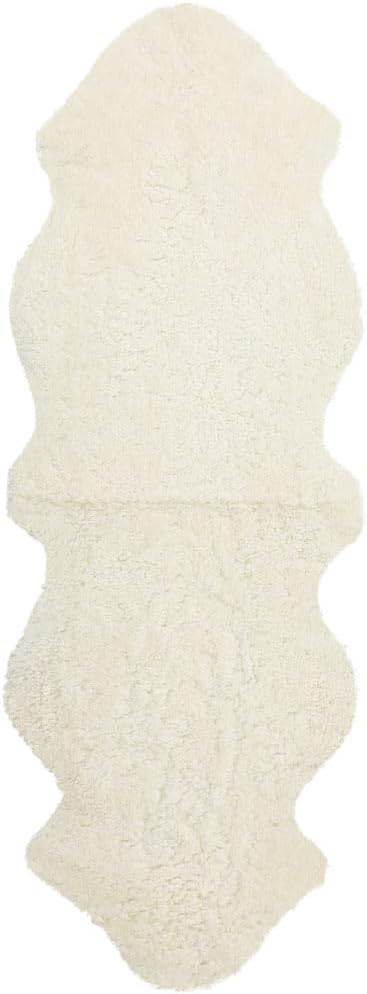 Doppeltes Merino Lammfell – Weiß