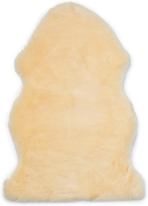 Baby Lammfell für Kinderwagen & Spielteppich – Creme