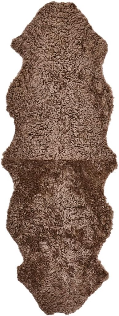 Doppeltes Merino Lammfell – Hellbraun