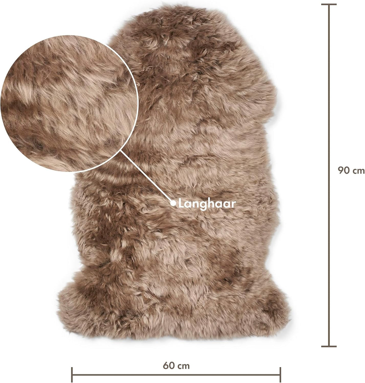 Merino Lammfell – Bild 3